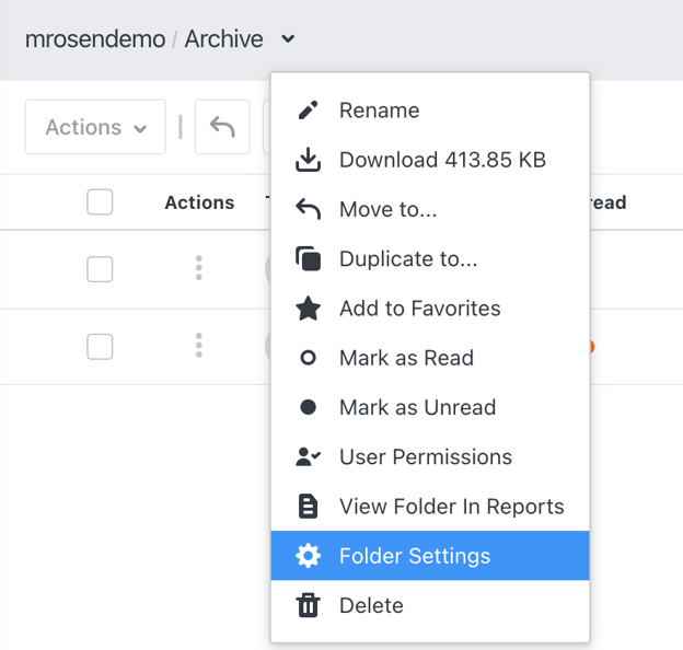 How to Archive a Folder